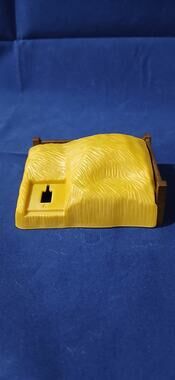 Playmobil Yellow Hay And Brown Fencing Manure Pile For Farm Or Ranch Sets